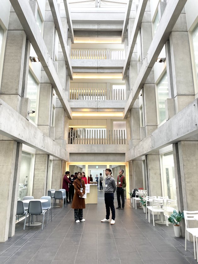 当仁校区地域住民と外国人交流事業 大村グローバルビジネス専門学校の校舎内